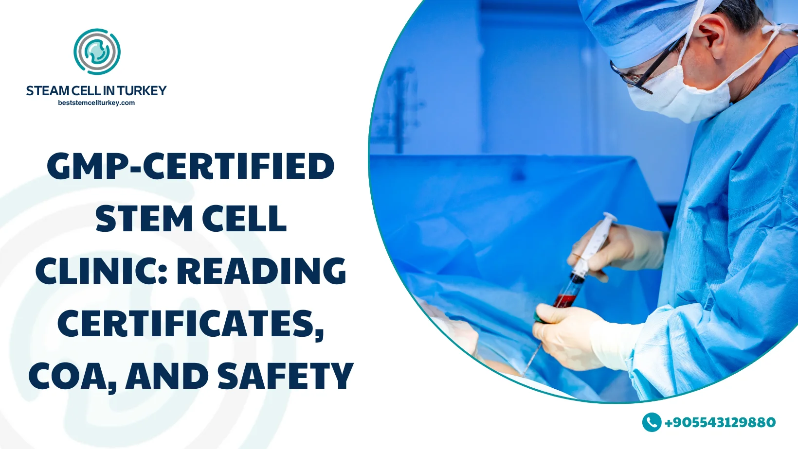 GMP-Certified Stem Cell Clinic