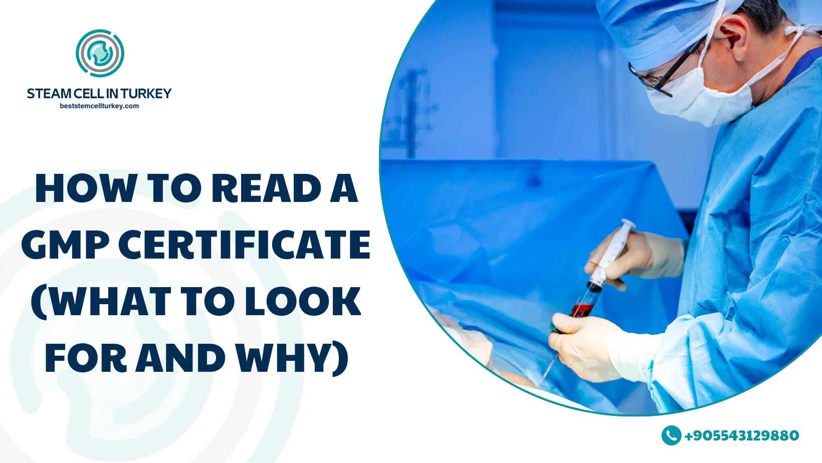 GMP-Certified Stem Cell Clinic