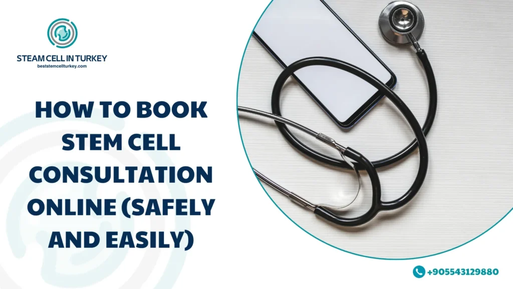book stem cell consultation online