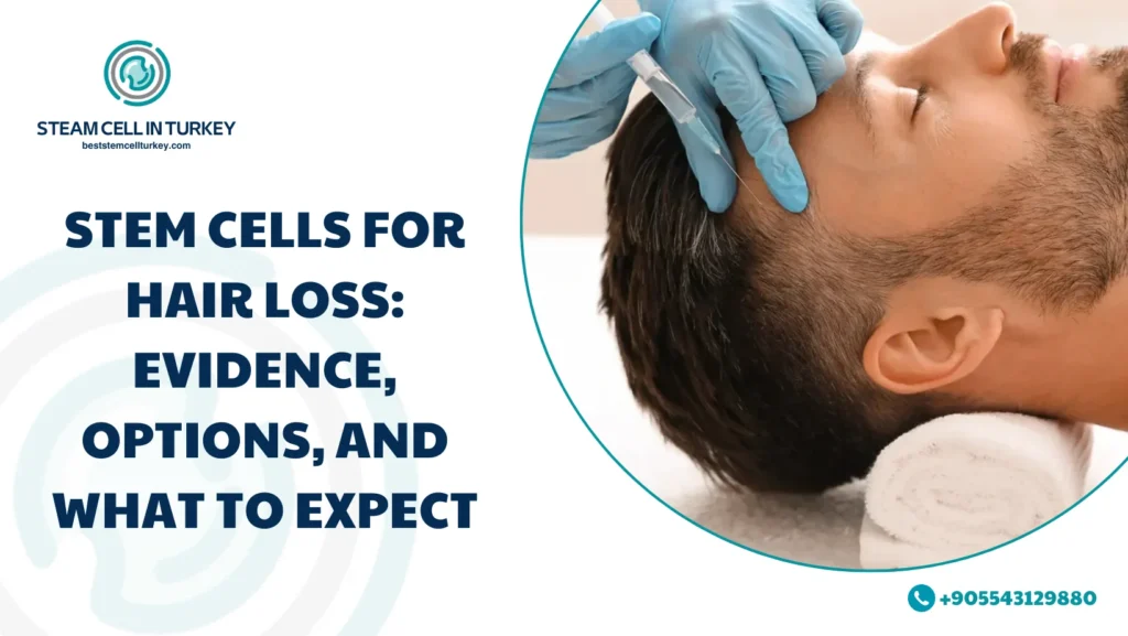 Stem cells for hair loss